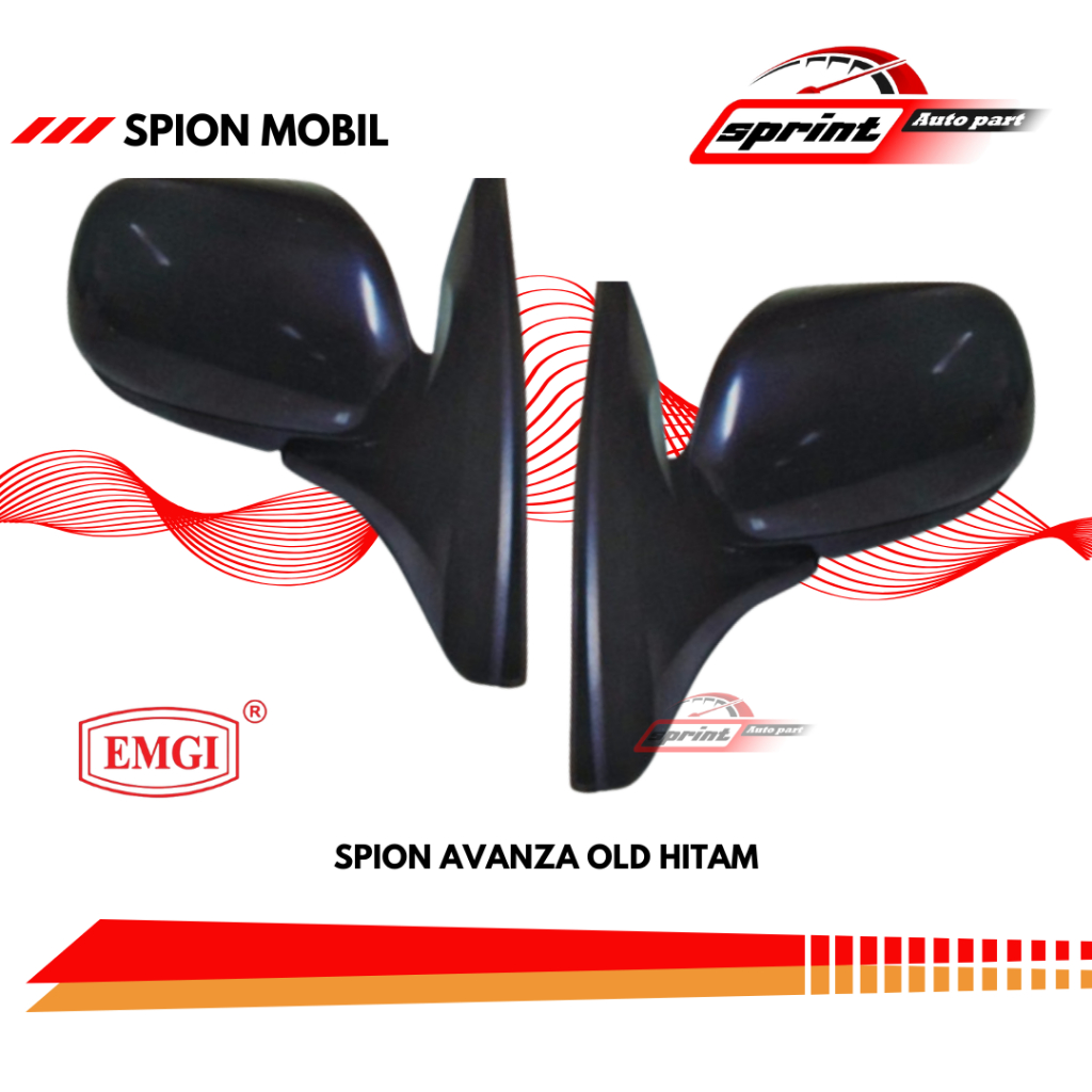 Spion Avanza Xenia 2004 - 2010 - Emgi - Hitam manual - 5082H