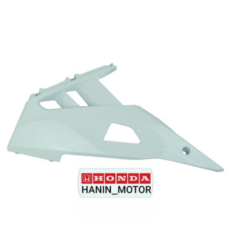 Cover Bawah Kiri Putih Honda CBR 150R K45R ORIGINAL 64441K45NL0ZD