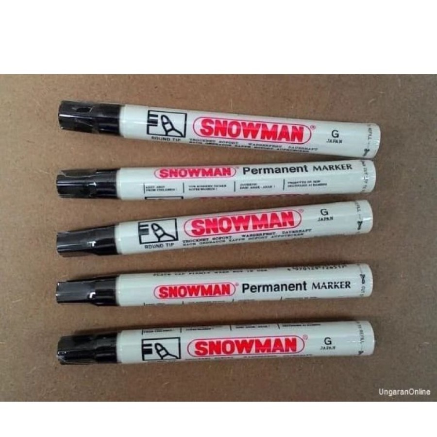 

SPIDOL PERMANEN SNOWMAN ISI 6PCS GROSIR MURAH