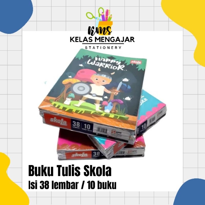 

PROMO!! BUKU TULIS SKOLA 38 BY SIDU