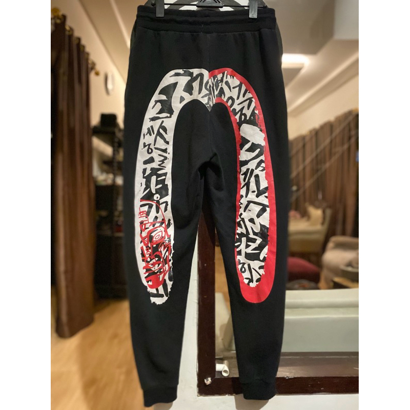 Celana Jogger Evisu Big Logo