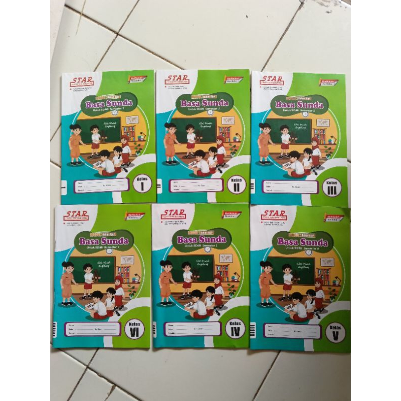 LKS Bahasa Sunda SD/MI Semester 2 Kurikulum Merdeka Kelas 1-6