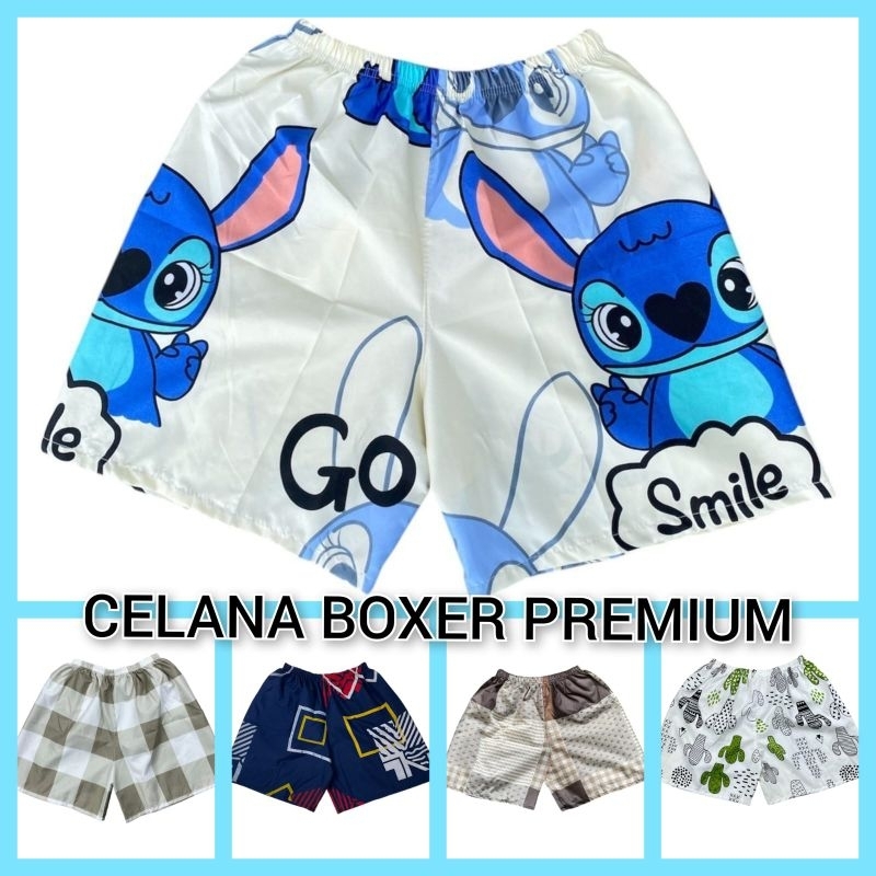 Celana boxer pria wanita premium / celana boxer / celana pendek / boxer / celana boxer pria / celana