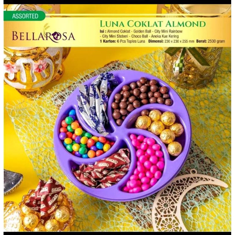 

Bellarosa Luna Coklat Almond - Hampers Lebaran