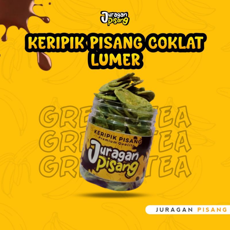 

Keripik Pisang Coklat Lumer Green Tea 600ml (250gr)