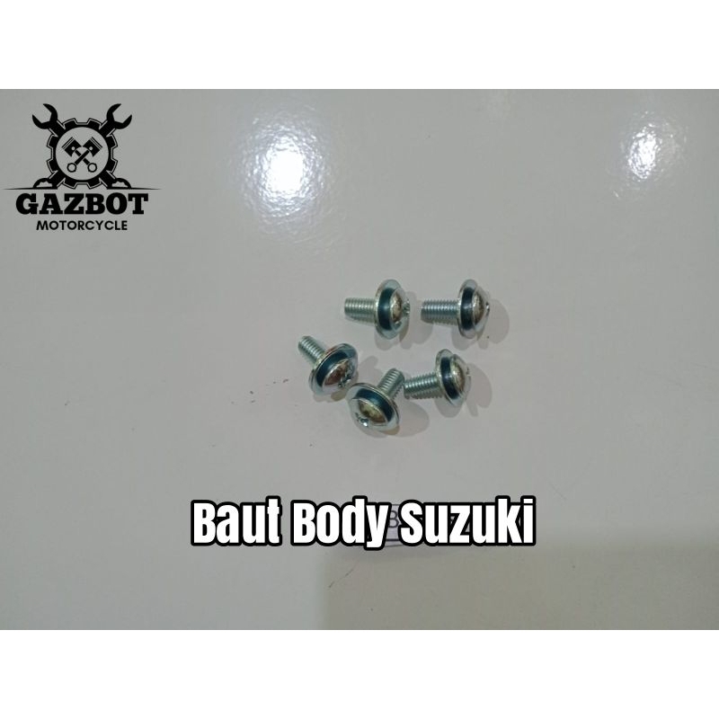 Baut body suzuki/baut body motor suzuki (10pcs)