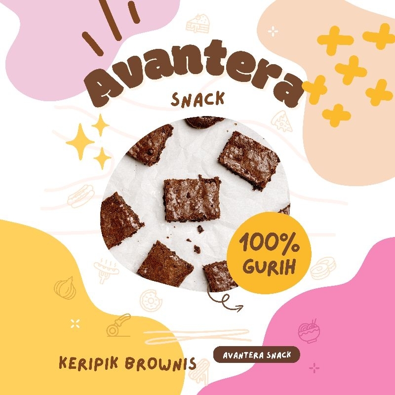 

Brownis Kering Chip Coklat Renyah 200gr - Camilan Chocolate Toples Snack Keripik Cemilan Cheese Food - Makanan, Manis, Cokelat - Bronis Kering Brownies Crunchy Crispy