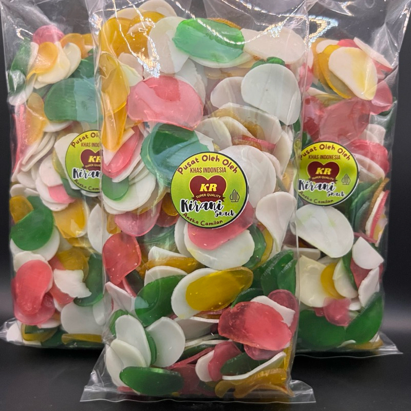 

KERUPUK BAWANG MENTAH WARNA 500GR SIAP GORENG