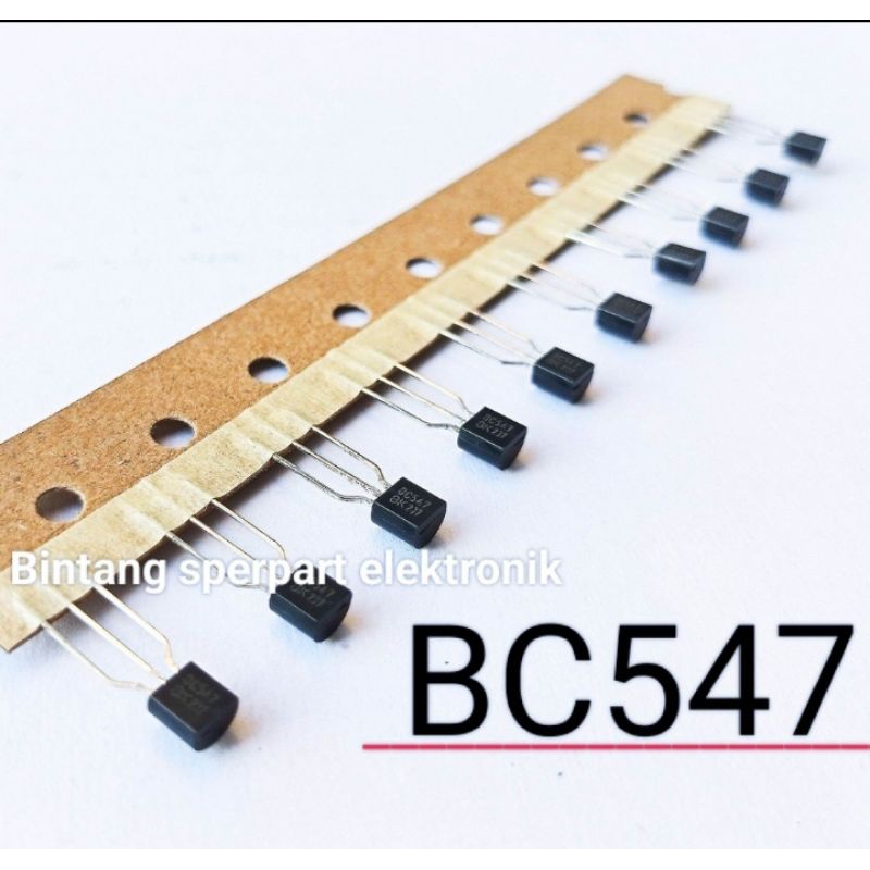 (10 Buah) BC 547 TRANSISTOR BC547 IC BC547