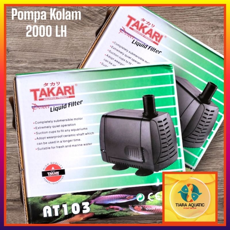TAKARI Pompa  Kolam aquarium 103