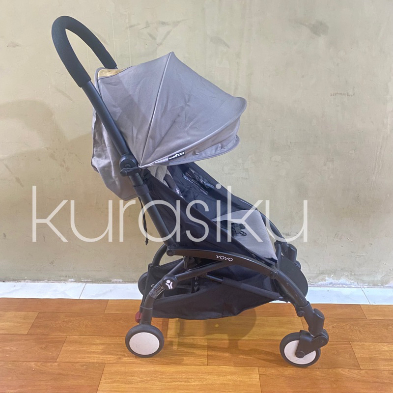 babyzen yoyo stroller 0+ grey