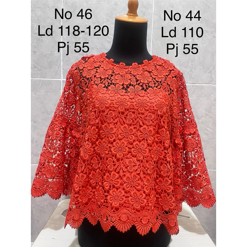 BROKAT IMPORT THAI / Atasan brokat premium / atasan wanita mewah