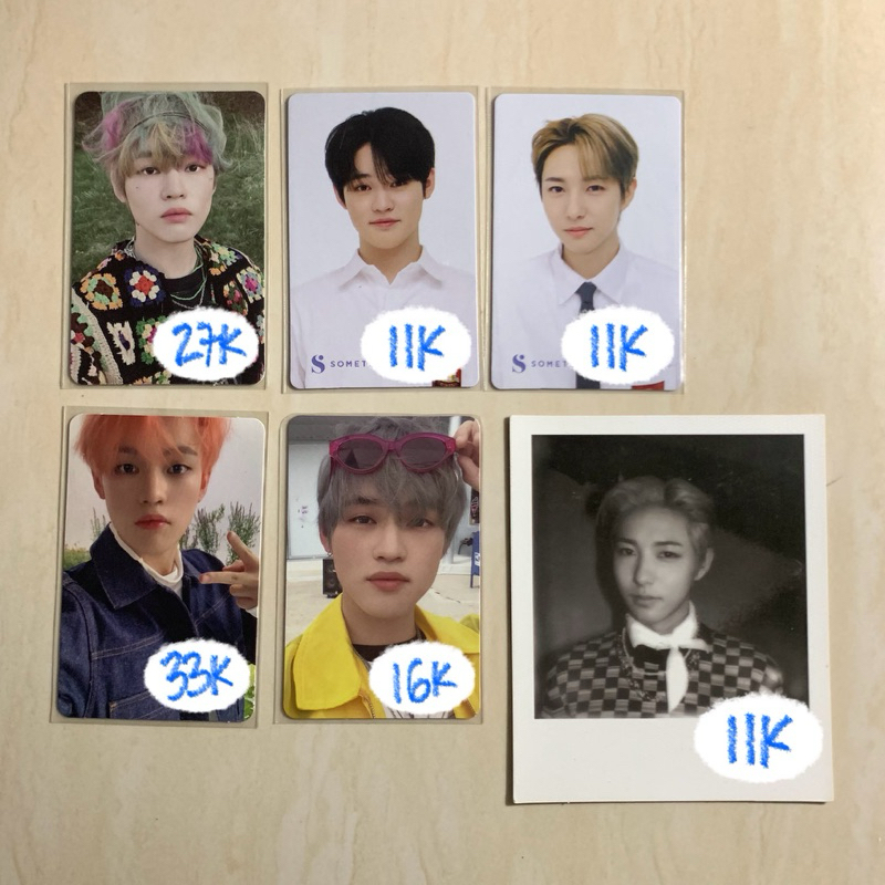 photocard pc renjun chenle nct dream beatbox pola hello future somethinc we boom ver