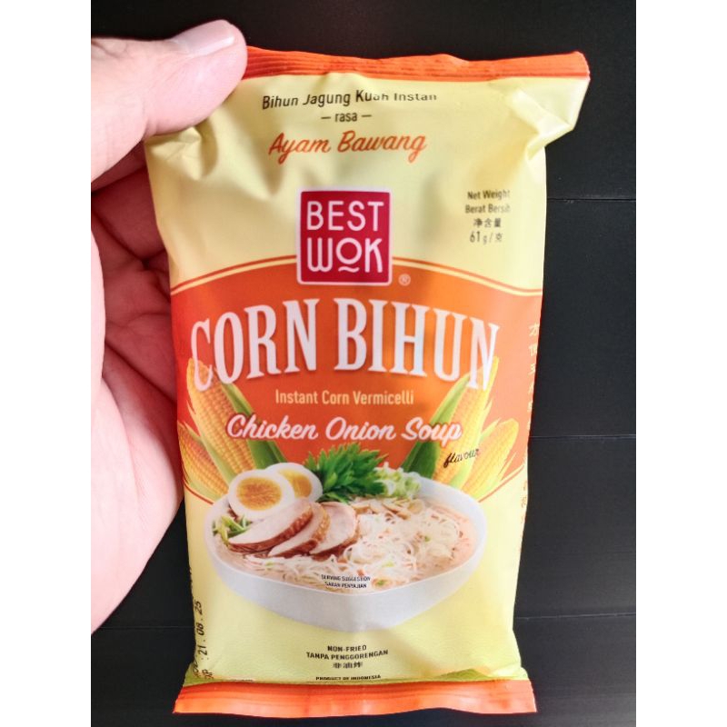 

Best Wok Corn Bihun Rasa Ayam Bawang Kemasan 61 Gram
