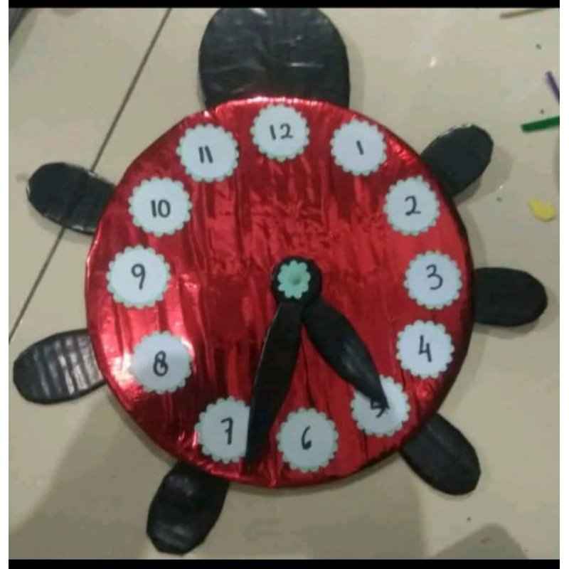 kerajinan tangan dari kardus prakarya dari kardus bentuk jam dinding
