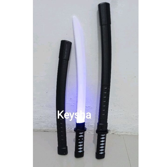 Mainan Pedang Samurai Led Panjang