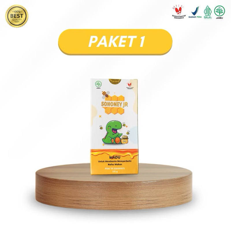 

S0 honey JR Madu Asli penamba nafsu makan anak