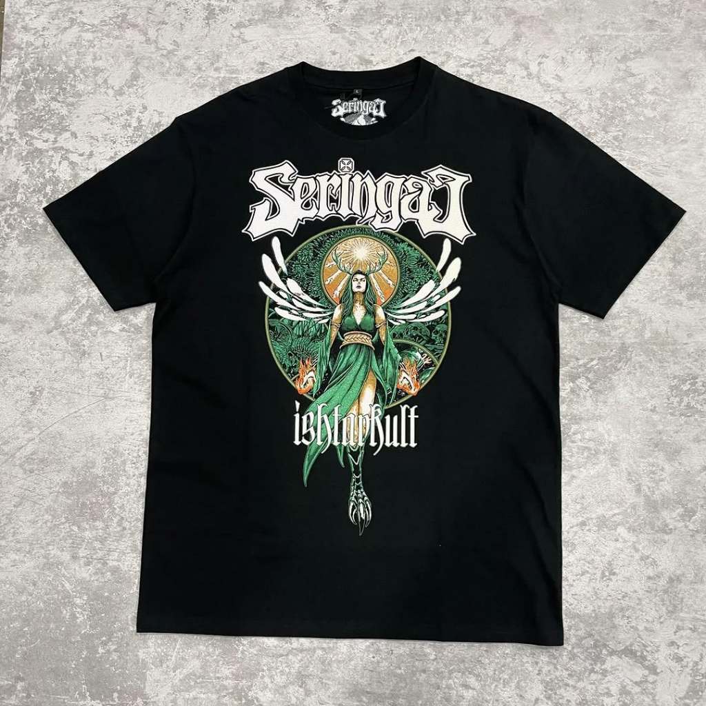 Kaos Band Seringai x Jagermeister Ishtarkult Original Merchandise