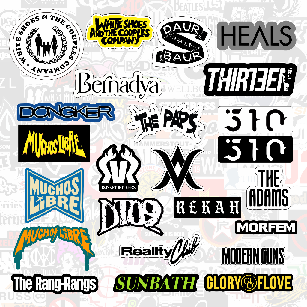 

Sticker Band Lokal/Indie/Metal | Stiker Satuan/Grosir | Sticker Graftac | Stiker Helm | Stiker Tumbler | Stiker Tahan Air | Stiker Glossy (PREMIUM)