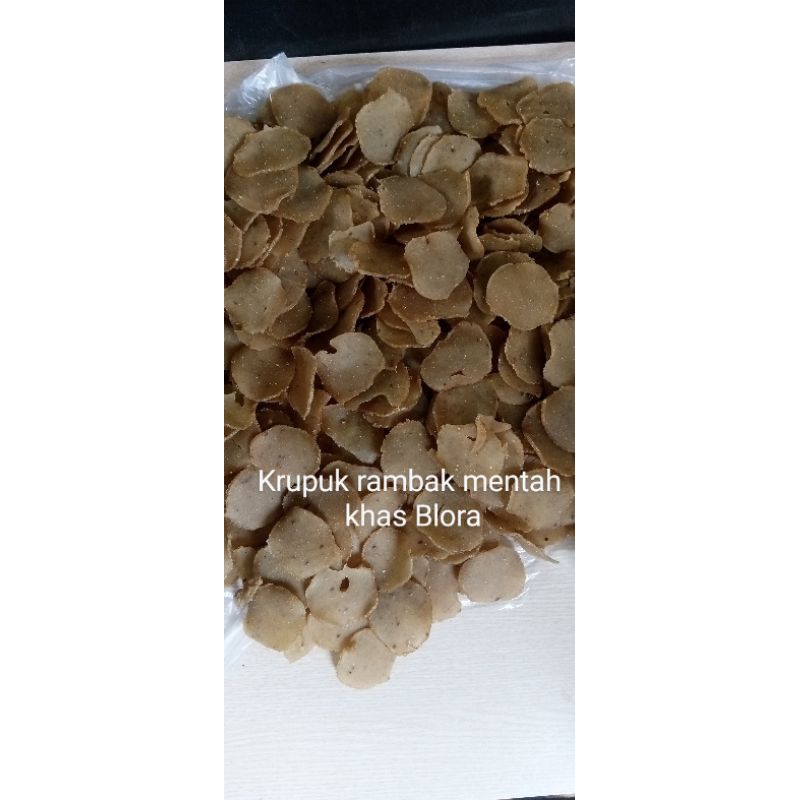 

krupuk rambak mentah khas Blora/1kg