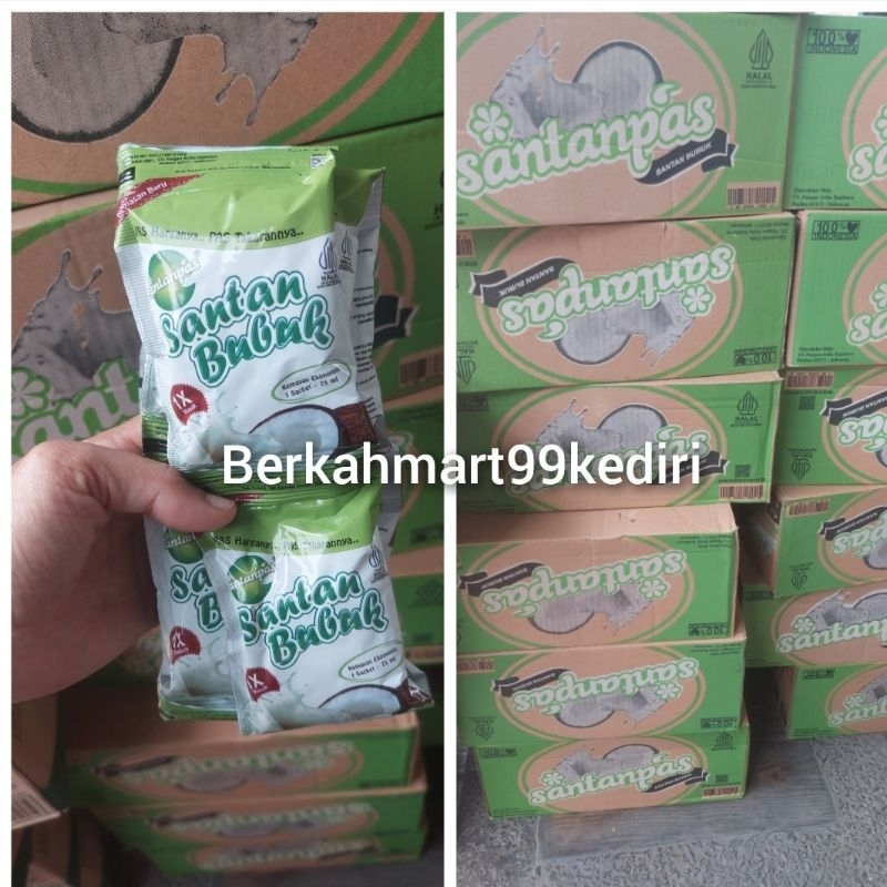 

✅️TermurahSantan bubuk santanpas 1 dus isi 12 renteng