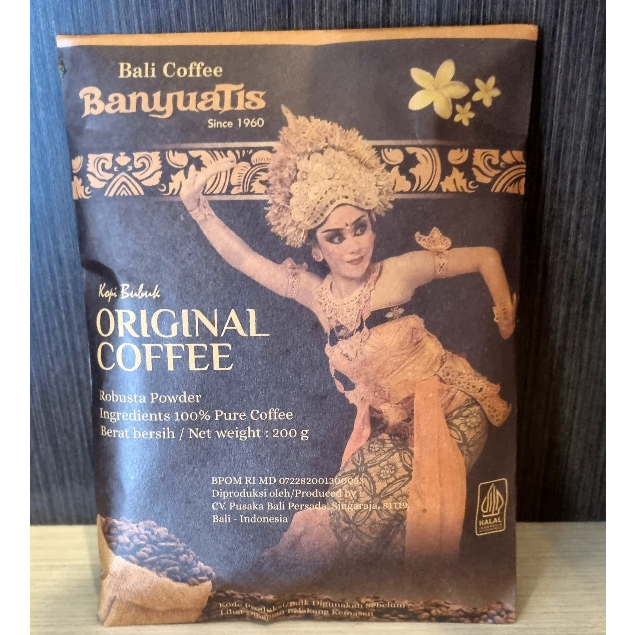 

Kopi Bali Gambar Legong Premium 50 Gram | 100 Gram | 200 Gram - Kopi Bali Cap Banyuatis