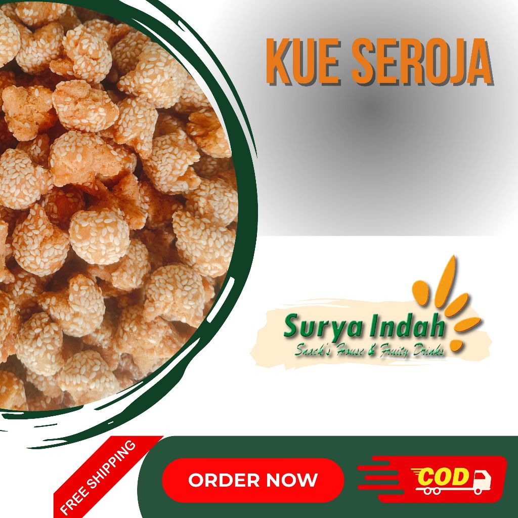 

Kue Seroja los 100gr dijamin renyah enak Surya Indah Jombang