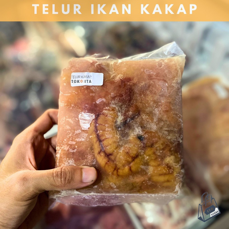 

TELUR IKAN KAKAP SEGAR 500gr