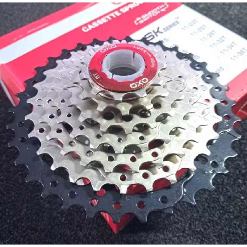 Sprocket Oxo 7 Speed 11-34T Cassette Slup Original