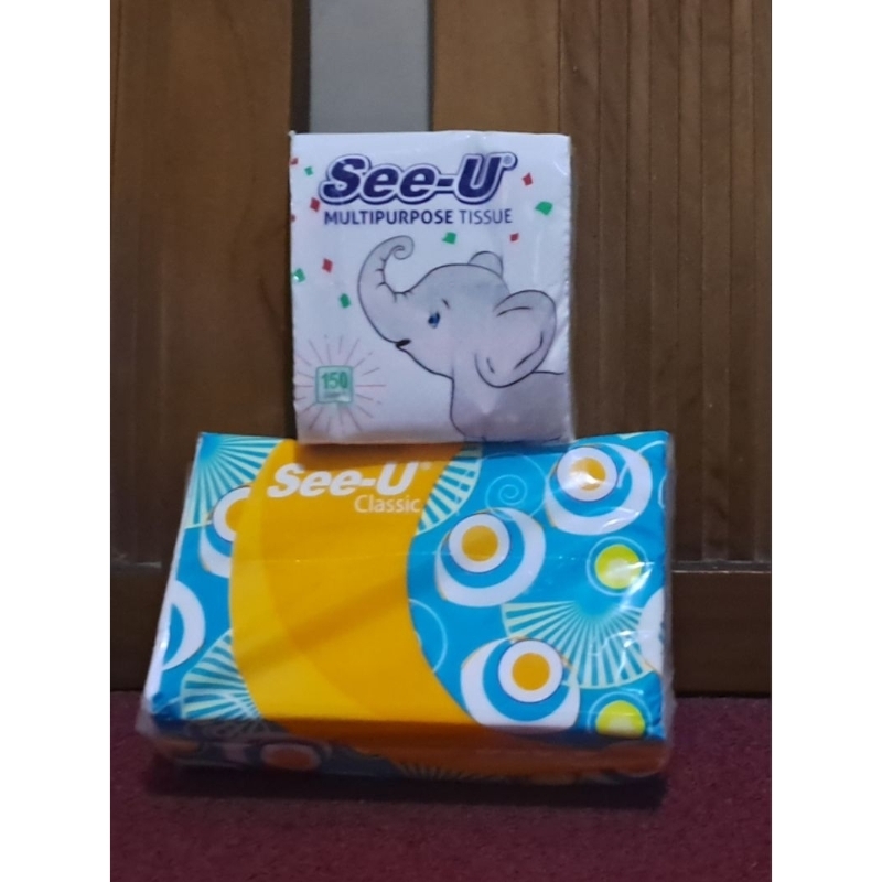 Bundling Tisu See U 160 sheet dan 150 sheet