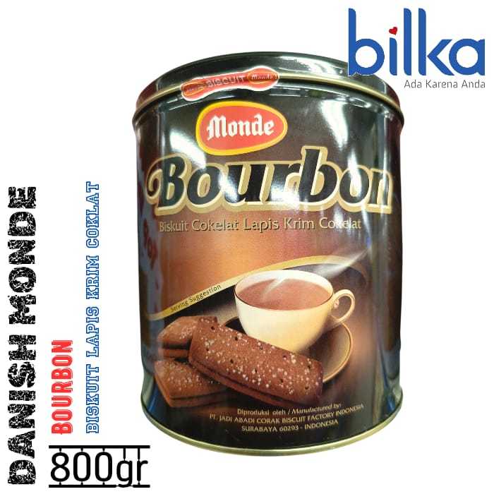 

MONDE Bourbon Biskuit Cokelat 800gr