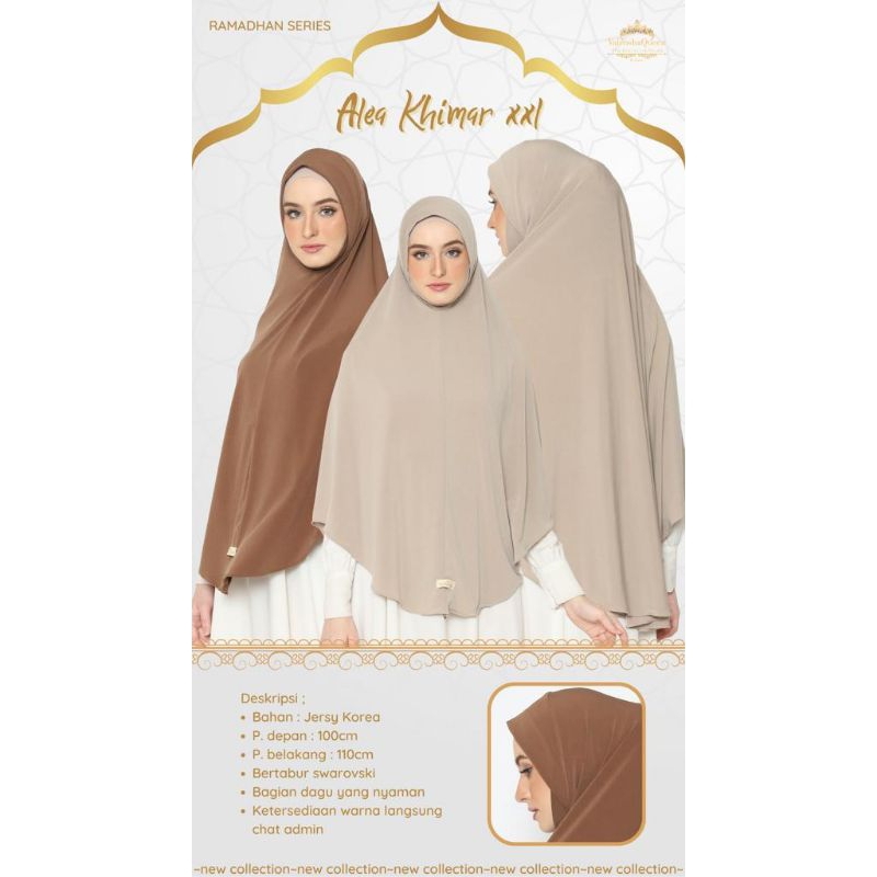 HIJAB VALENSHA QUEEN ALEA KHIMAR XXL//HIJAB INSTAN DEWASA//HIJAB INSTAN