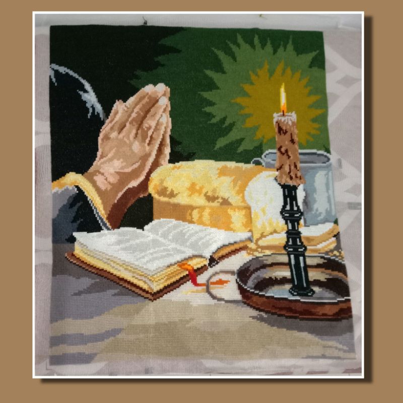 Hiasan dinding kristik siap pakai