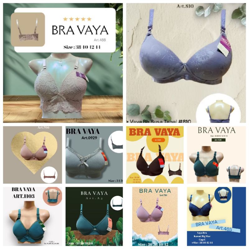 1 PCS/LEMBAR BRA/BH VAYA ART.710/A5/465/1103/128/343/0929/966/810/488