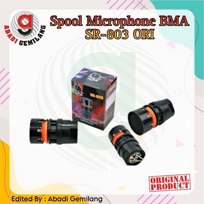 Spool Microphone BMA SR-803/Spul Mic BMA SR803 ORI