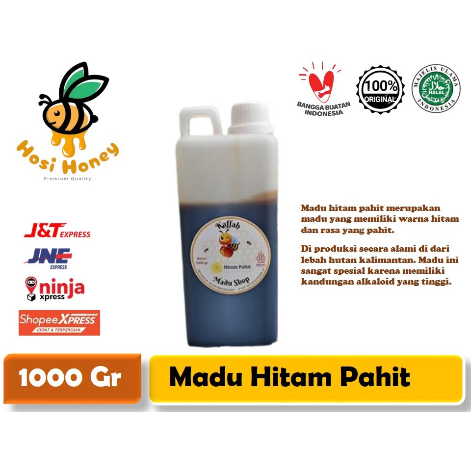 

Madu Asli Hitam Pahit 1000gr - Black Honey