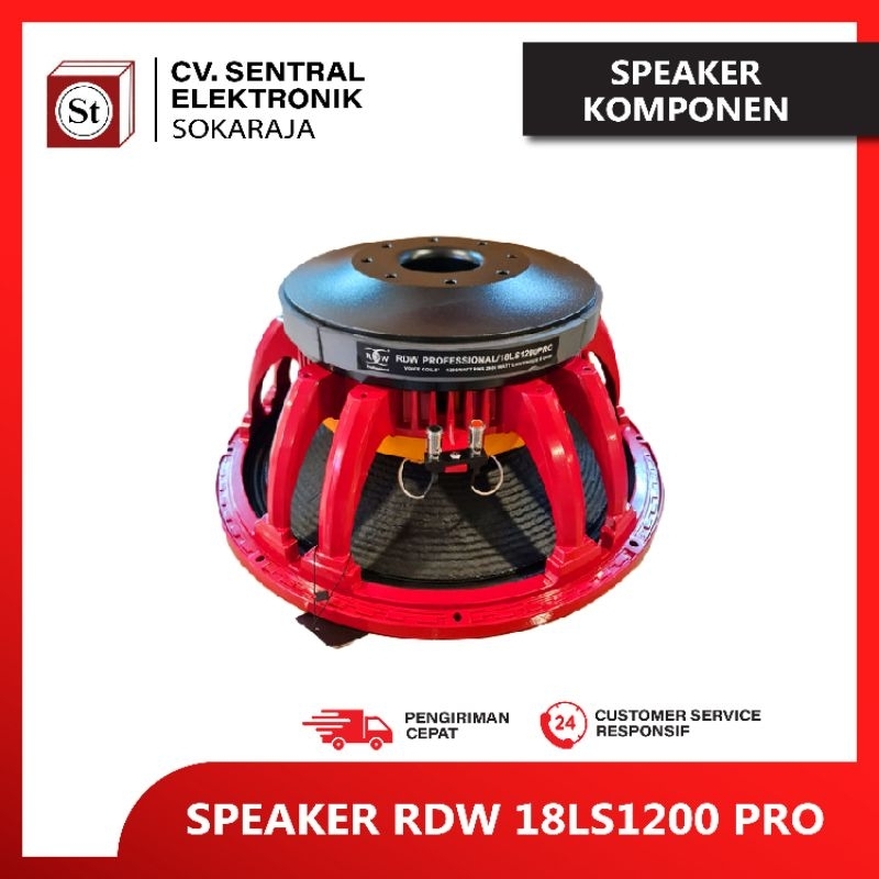 Speaker RDW 18LS1200 PRO