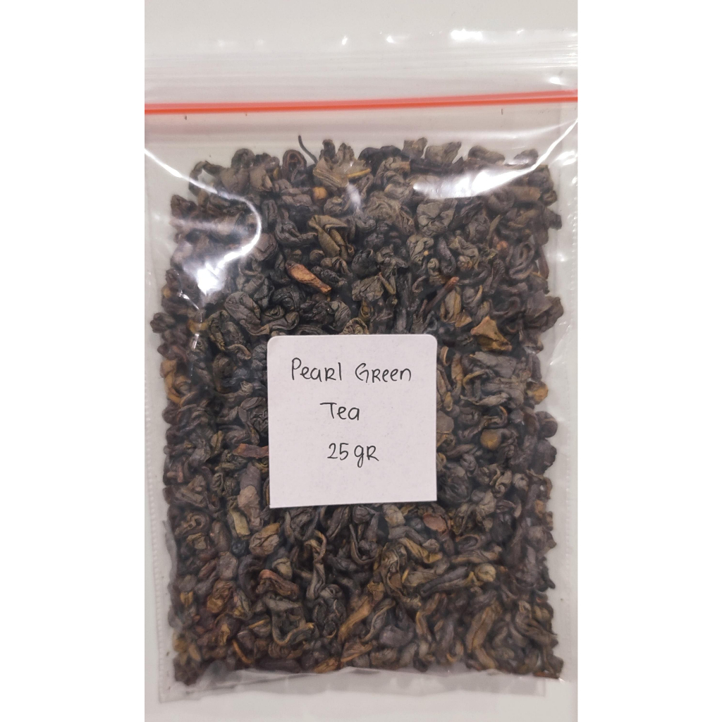 

Teh Hijau Pearl Organik / Pearl Grean Tea Premium untuk Fermentasi Scoby Kombucha Premium 25gr