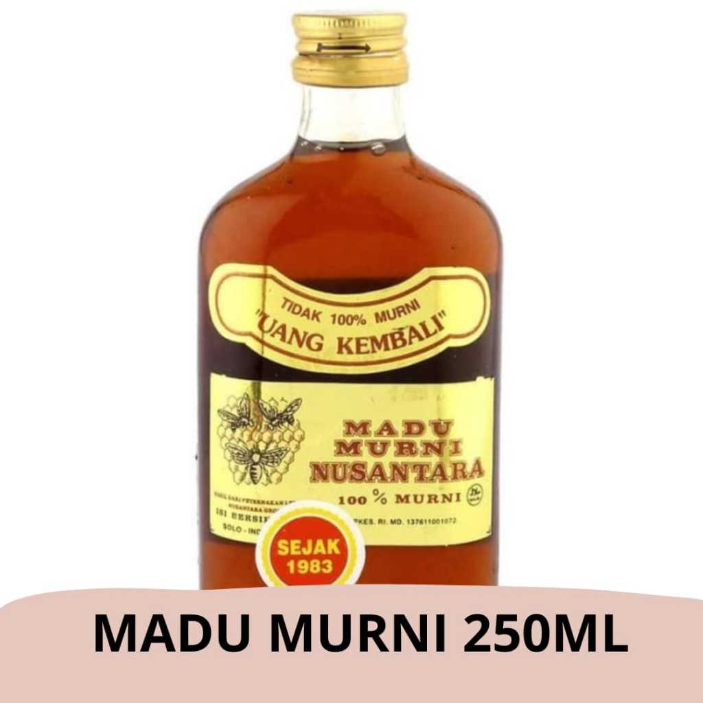 

Madu Nusantara Murni 250ml – Pemanis Alami & Sehat untuk Keluarga