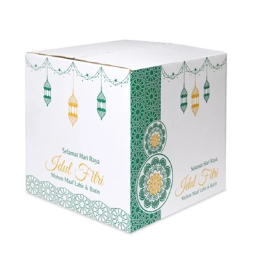 

( 10 pcs ) Dus Parcel Sembako Idul Fitri Box Oleh Oleh Lebaran Packaging Hampers Ukuran 35x33x33cm