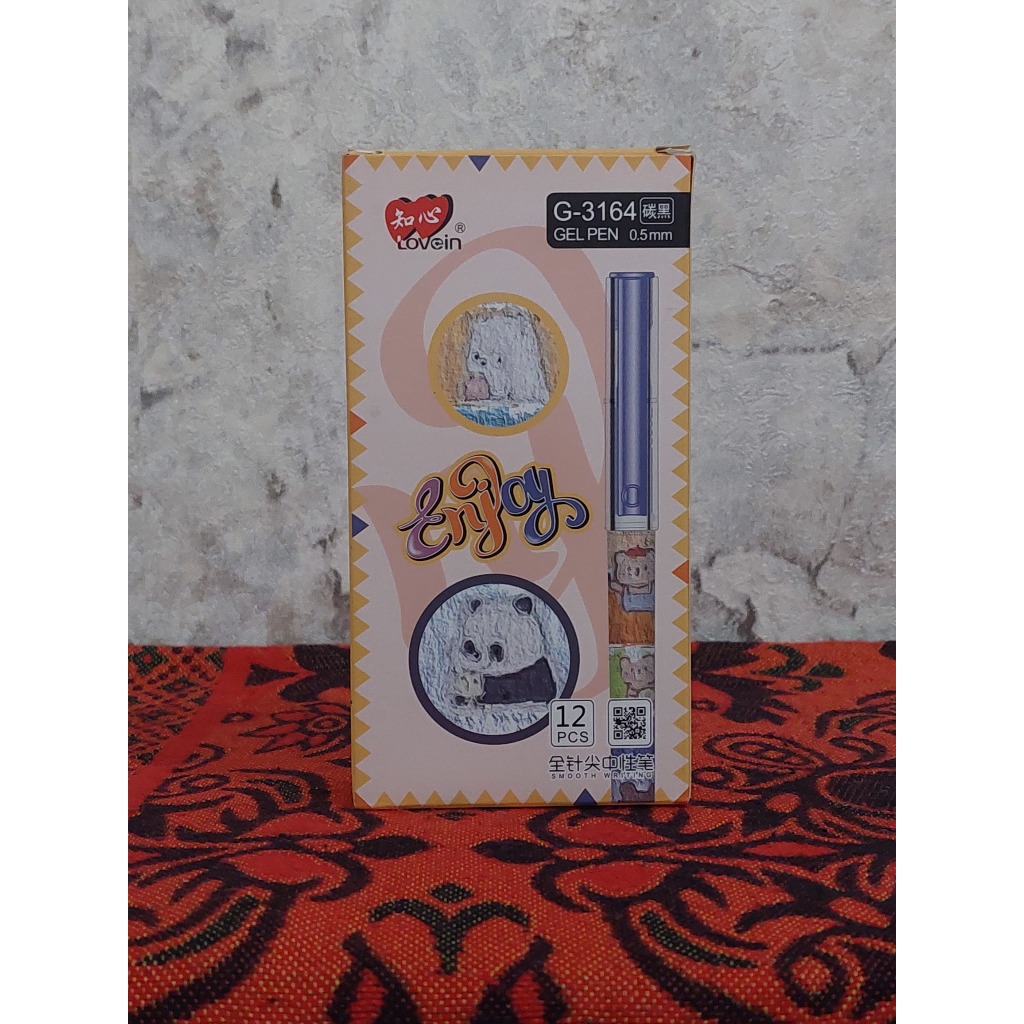 

Lovein Gel Pen Enjoy G-3164 0,5mm 12pcs