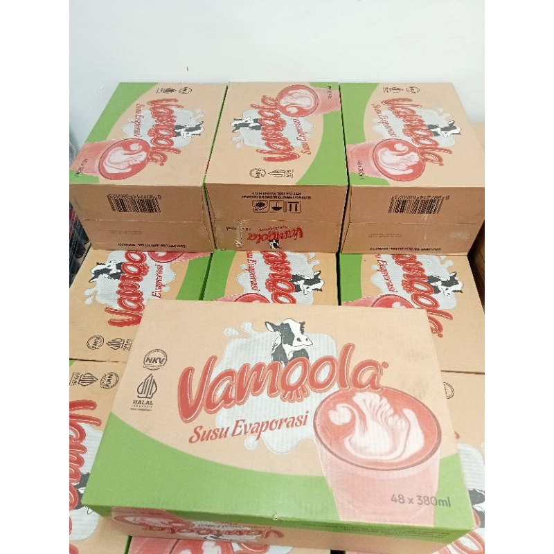 

Susu evaporasi Vamoola 380gram 1Dus