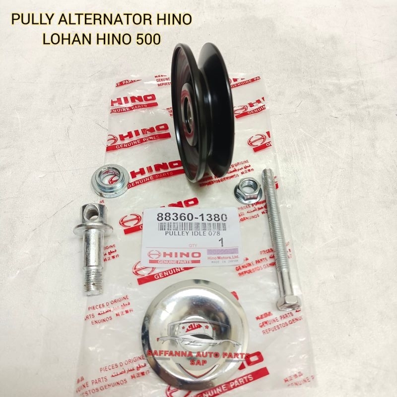 PULLY AC POLLY IDLE GOT B6204 HINO 500 FM260JD FM260TI 88360-1380 ORI