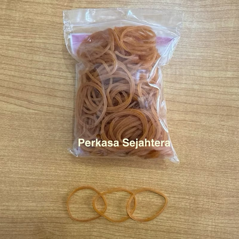 

Karet Gelang Sayur KUNING SEDANG 100Gr Per Pak