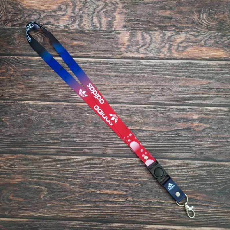 

TALI LANYARD ADIDAS + KLIP HP sama HOLDER | READY STOK (BISA SATUAN)