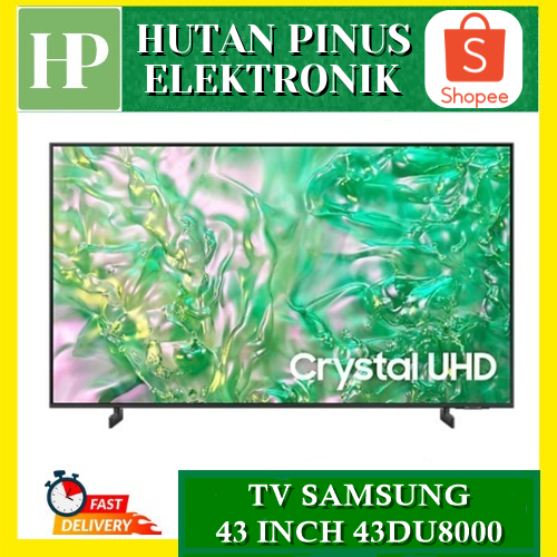 TV SAMSUNG 43DU8000 SMART TV 43 INCH CRYSTAL UHD 4K AU43DU8000 DU8000