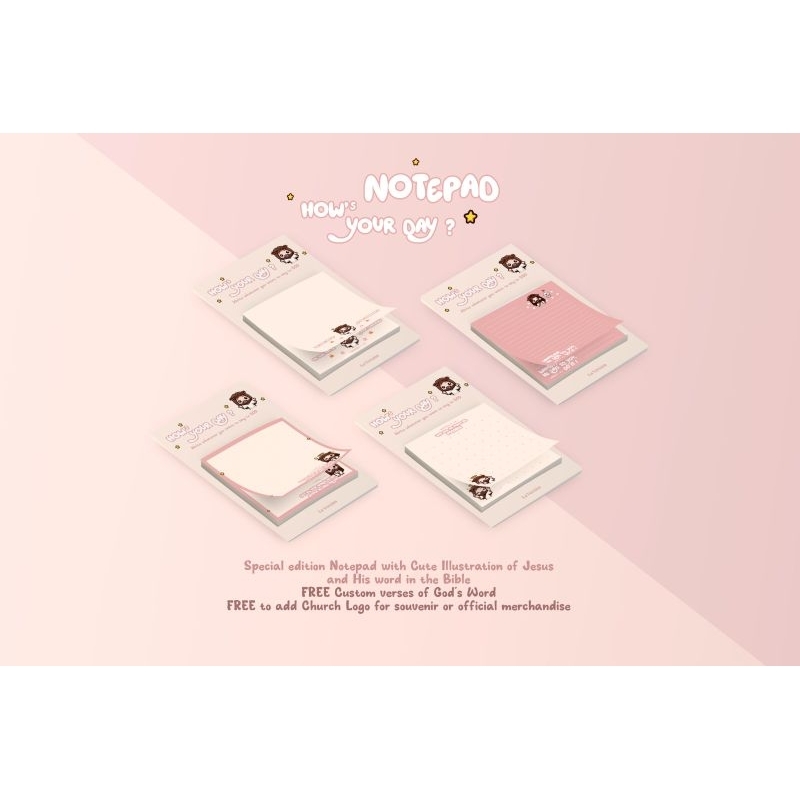 NOTEPAD ANAK TUHAN | MEMOPAD ANAK TUHAN | NOTEPAD KRISTEN | NOTEPAD TUHAN YESUS