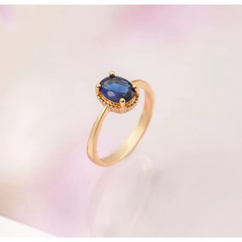 Cincin Titanium Wanita Emas Muda Anti Karat Asli Silver Emas Couple Dewasa