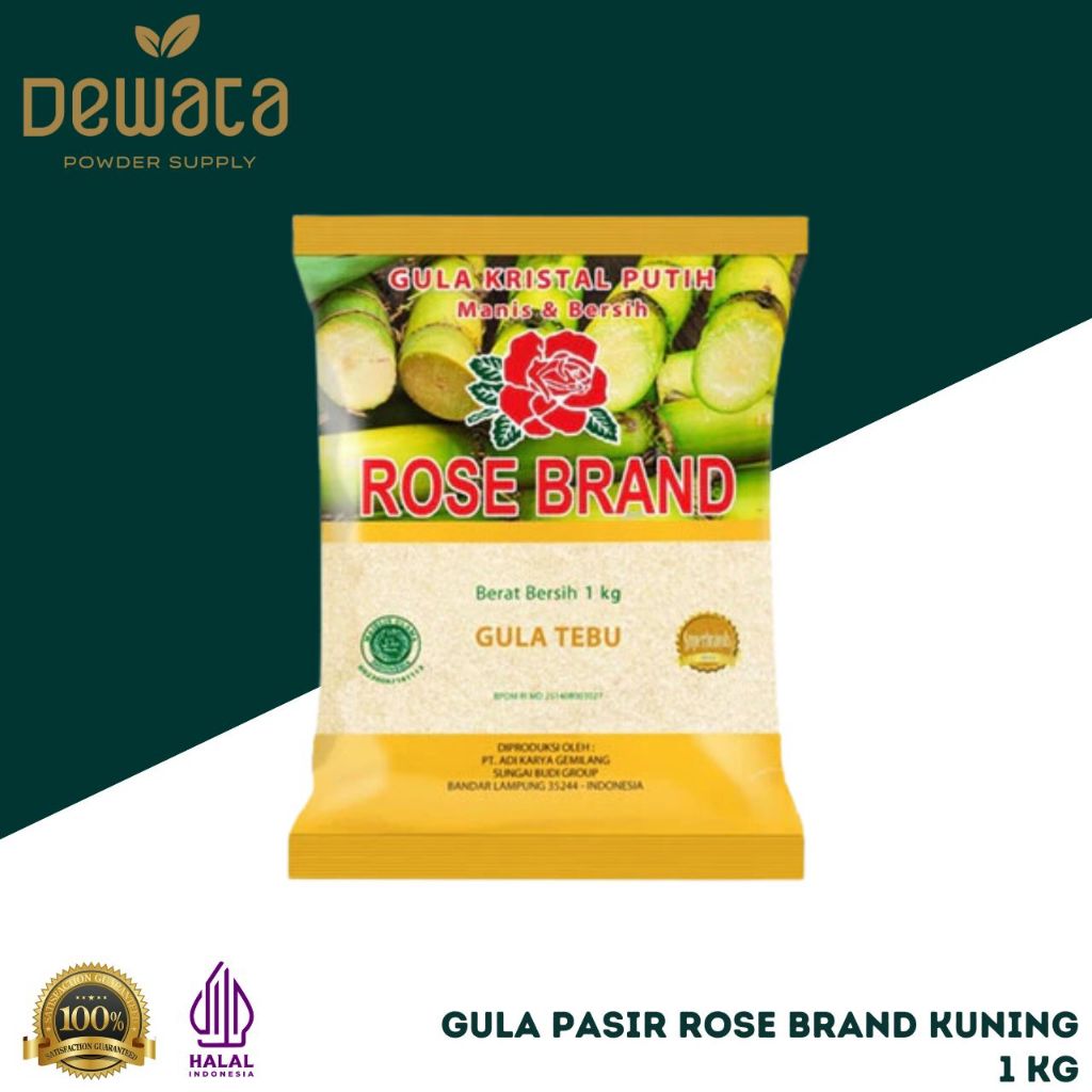 

Gula Pasir Rose Brand Kuning 1 Kg