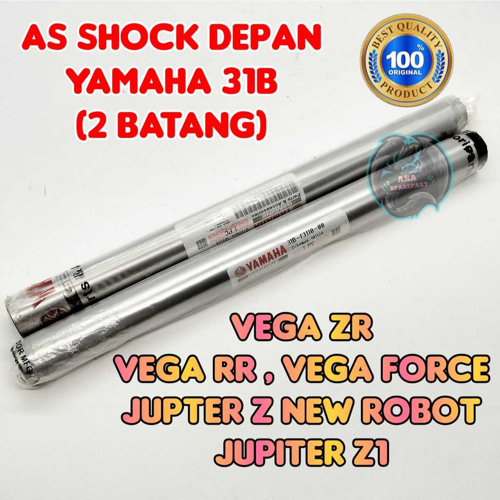 As Shok Depan 31B Asli Original Motor Yamaha Vega zr , Vega RR , Vega Force , Jupiter Z New Robot , 